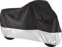 Pokrowiec Na Rower Motor Wodoodporny UV Srebrny 215x130cm 10174_XL_S