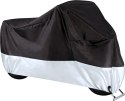 Pokrowiec Na Rower Motor Wodoodporny UV Srebrny 215x130cm 10174_XL_S