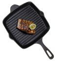 PATELNIA ŻELIWNA GRILLOWA HAGE 26 x 26cm INDUKCJA