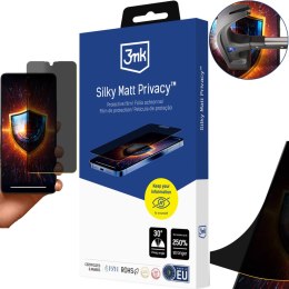 Prywatyzująca Folia Ochronna Poco X6 5G - 3mk Silky Matt Privacy