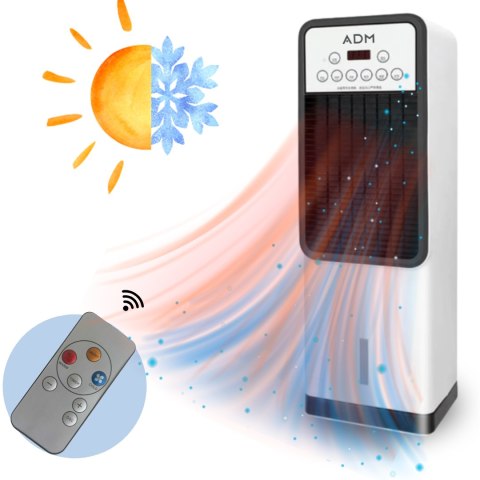 Klimator i Grzejnik 4w1 Nawilżacz Oczyszczacz Powietrza 1800W ADM 546