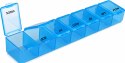 PAKO Organizer Pojemnik Na Leki 7 Dni Niebieski 15x3x2cm