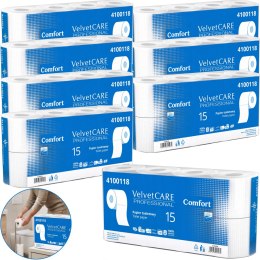 Papier Toaletowy VELVET CARE Professional Comfort 2W 15m - 64 Rolki