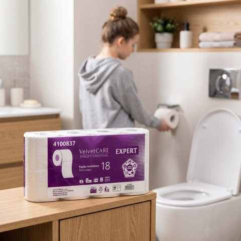 Papier Toaletowy VELVET CARE Professional Expert 3W 18m - 32 Rolki