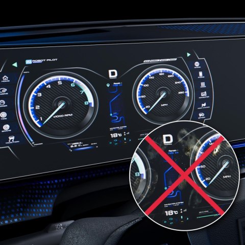 Szkło Matowe Skoda Octavia IV Amundsen-Swing (2019 - 2024) - 3mk BladeShield Center Display
