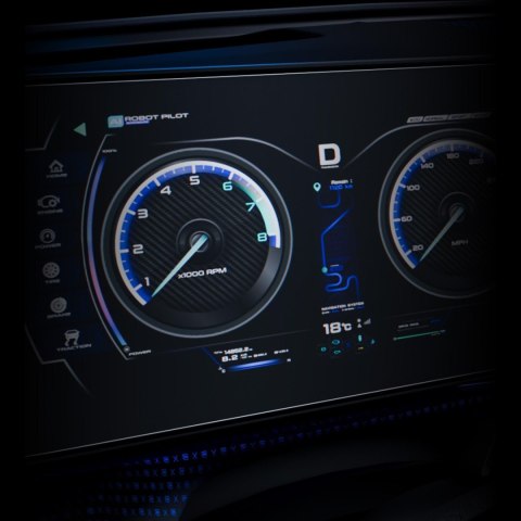 Szkło Matowe Skoda Octavia IV Amundsen-Swing (2019 - 2024) - 3mk BladeShield Center Display