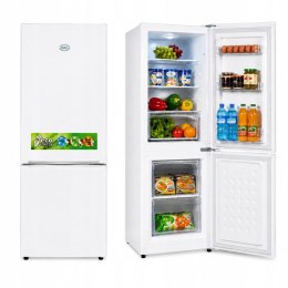 Lodówka Lodówko Zamrażarka Chłodziarka 145cm 162L Biała 41dB Low Frost
