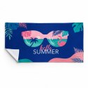 Ręcznik plażowy, na basen niebieski HELLO SUMMER 150x70 REC54WZ9