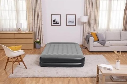 Materac Dmuchany Z Wbudowaną Pompką 203x152x46cm BESTWAY 67403