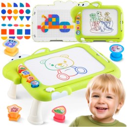 Znikopis tablica magnetyczna układanka stolik dla dzieci tangram Ricokids RK-823