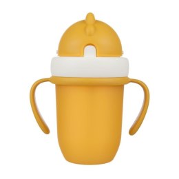 Kubek ze skł. sil. rurką 210ml CANPOL BABIES
