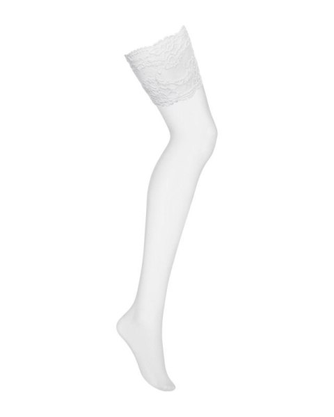 Bielizna-810-STO-2 pończochy białe L/XL