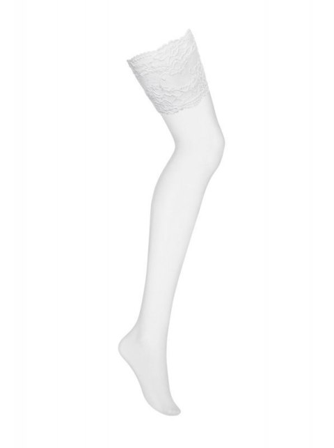 Bielizna-810-STO-2 pończochy białe L/XL