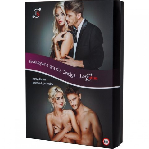 LOVESTIM - EKSKLUZYWNA EROTYCZNA GRA DLA PAR Z GADŻETAMI