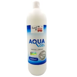 Lubrykant na bazie wody AQUA GEL 1000ml NIE PLAMI