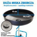 Przenośna mobilna Zlewarka do oleju Warsztatowa Regulowana ze zbiornikiem 80L