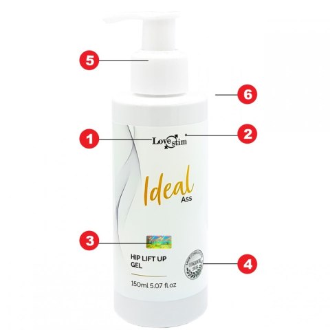 Ideal Ass 150ml żel ujędrniający i powiększający pośladki