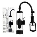 Pompka-Powerpump MAX Vibrating - Black&Clear