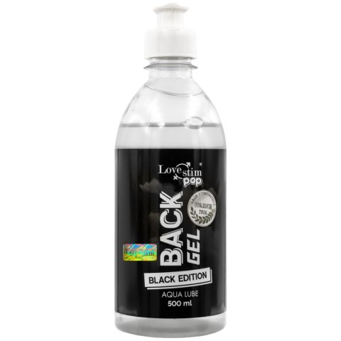 LOVESTIM LUBRYKANT ANALNY BACK GEL BLACK EDITION 500ml