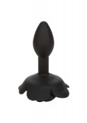 Small Rose Anal Plug Black