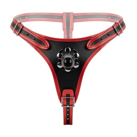 Fetish Collection - Triple Dildo Strap-On Harness