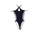 Leda XIII - Body with Crossed Neckline and Off Shoulder Straps - One Size