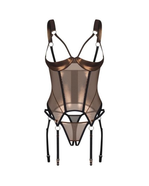 Soranna gorset i stringi otwarte L/XL