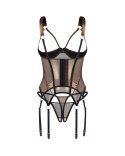 Soranna gorset i stringi otwarte L/XL