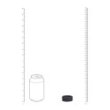 Liquid Silicone Ball Strap - S - 34mm - Black