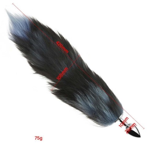 Plug-Fox TAIL- Black XXL