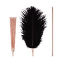 Rosy Gold - Feather Tickler & Whip - Rosegold