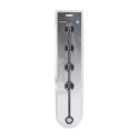Round Silicone Anal Balls - L - 40mm - Black