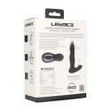 Vibrating and Thrusting Silicone Prostate Massager - Black