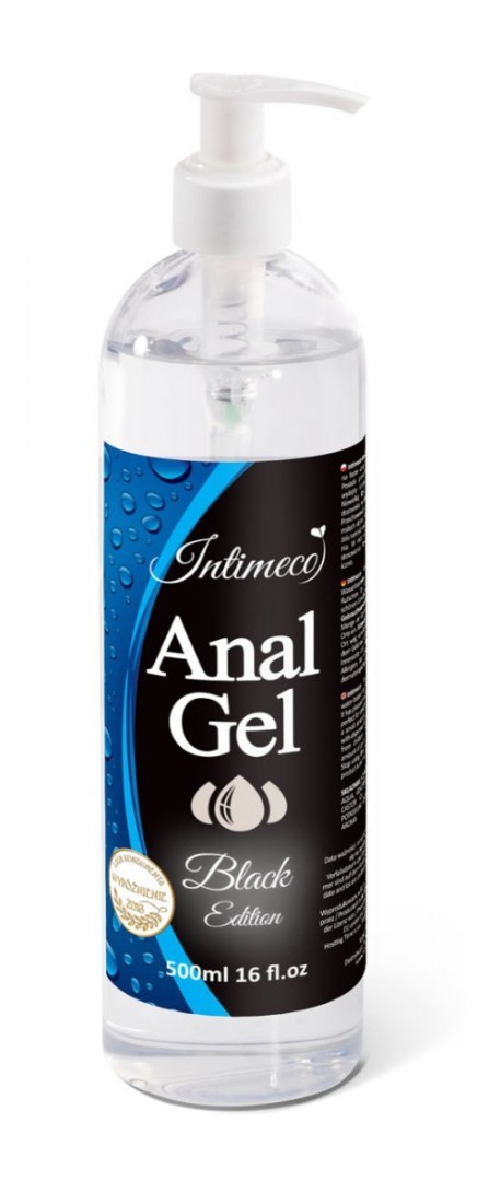 Intimeco anal gel black edition 500ml