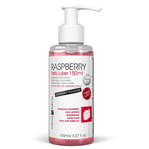 LOVELY LOVERS RASPBERRY Tasty Lube 150ml