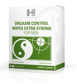 SHS Orgasm Control Wipes - chusteczki opóźniające wytrysk