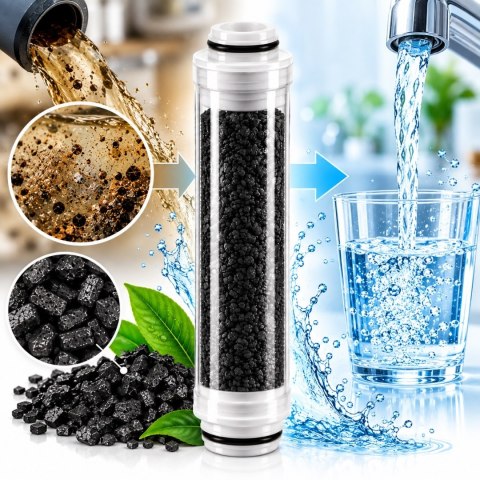 Filtr z wkładem z węglem aktywnym do filtra wstępnego 4000l h