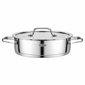 GARNEK STALOWY NISKI Z POKRYWĄ 24cm 2.9L VCASA VC-90116 AMARA