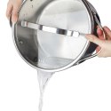 GARNEK STALOWY Z POKRYWĄ 16cm 1,5L VCASA VC-90122 VELORA
