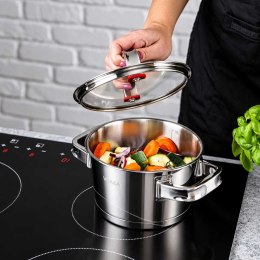 GARNEK STALOWY Z POKRYWĄ 16cm 1,6L VCASA VC-90102 SIERRA