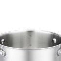 GARNEK STALOWY Z POKRYWĄ 16cm 1,8L VCASA VC-901112 AMARA