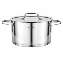 GARNEK STALOWY Z POKRYWĄ 20cm 3.4L VCASA VC-901114 AMARA
