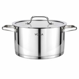 GARNEK STALOWY Z POKRYWĄ 20cm 3.4L VCASA VC-901114 AMARA