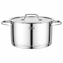 GARNEK STALOWY Z POKRYWĄ 24cm 5.8L VCASA VC-901115 AMARA
