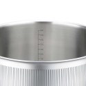 GARNEK STALOWY Z POKRYWĄ 24cm 5.8L VCASA VC-90125 VELORA