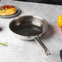 PATELNIA STALOWA 24cm VCASA VC-90155 VELORA Z POWŁOKĄ CERAMICZNĄ