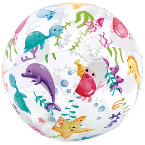 Dmuchana piłka plażowa podwodny świat 51 cm INTEX 59040