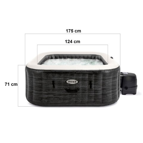 Dmuchane SPA z hydromasażem 4 osobowe INTEX 28450 + Generator chloru