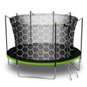 Trampolina ogrodowa 13ft/404cm z siatką wewnętrzną i drabinką Neo-Sport