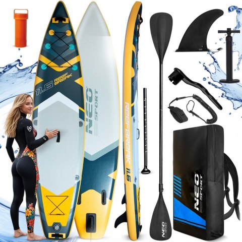 Deska SUP Reefbreak 350 x 81 x 15 cm Neo-Sport 170106